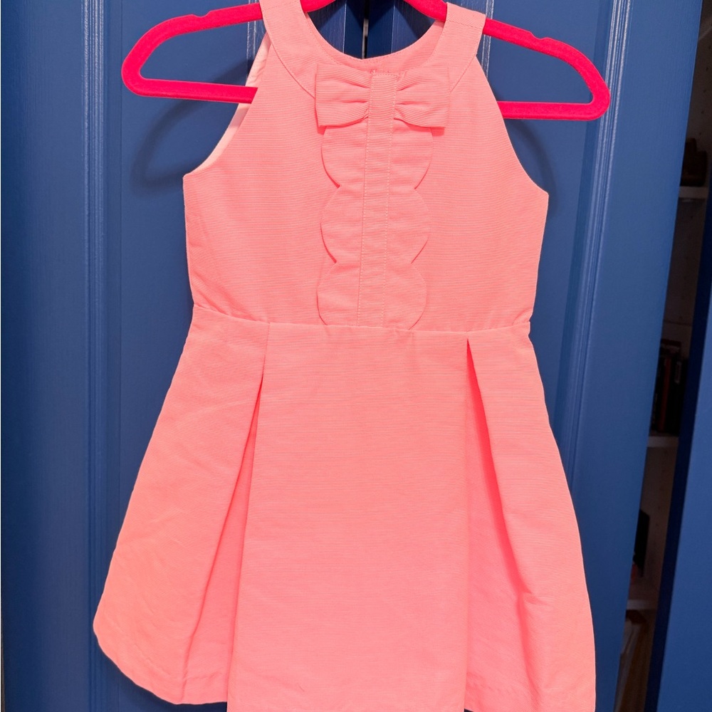 Janie and Jack Coral Pink Dress